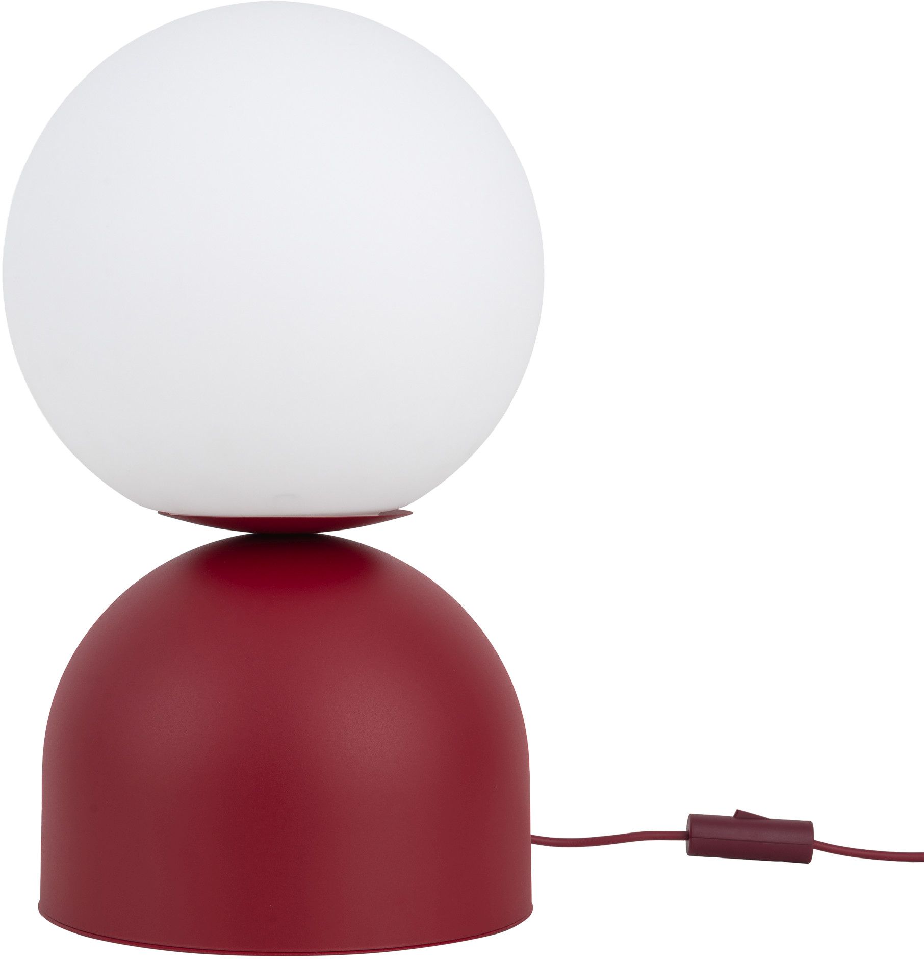 TK Lighting Miki lampă de noapte pentru copii 1x8 W alb-burgundia 16216