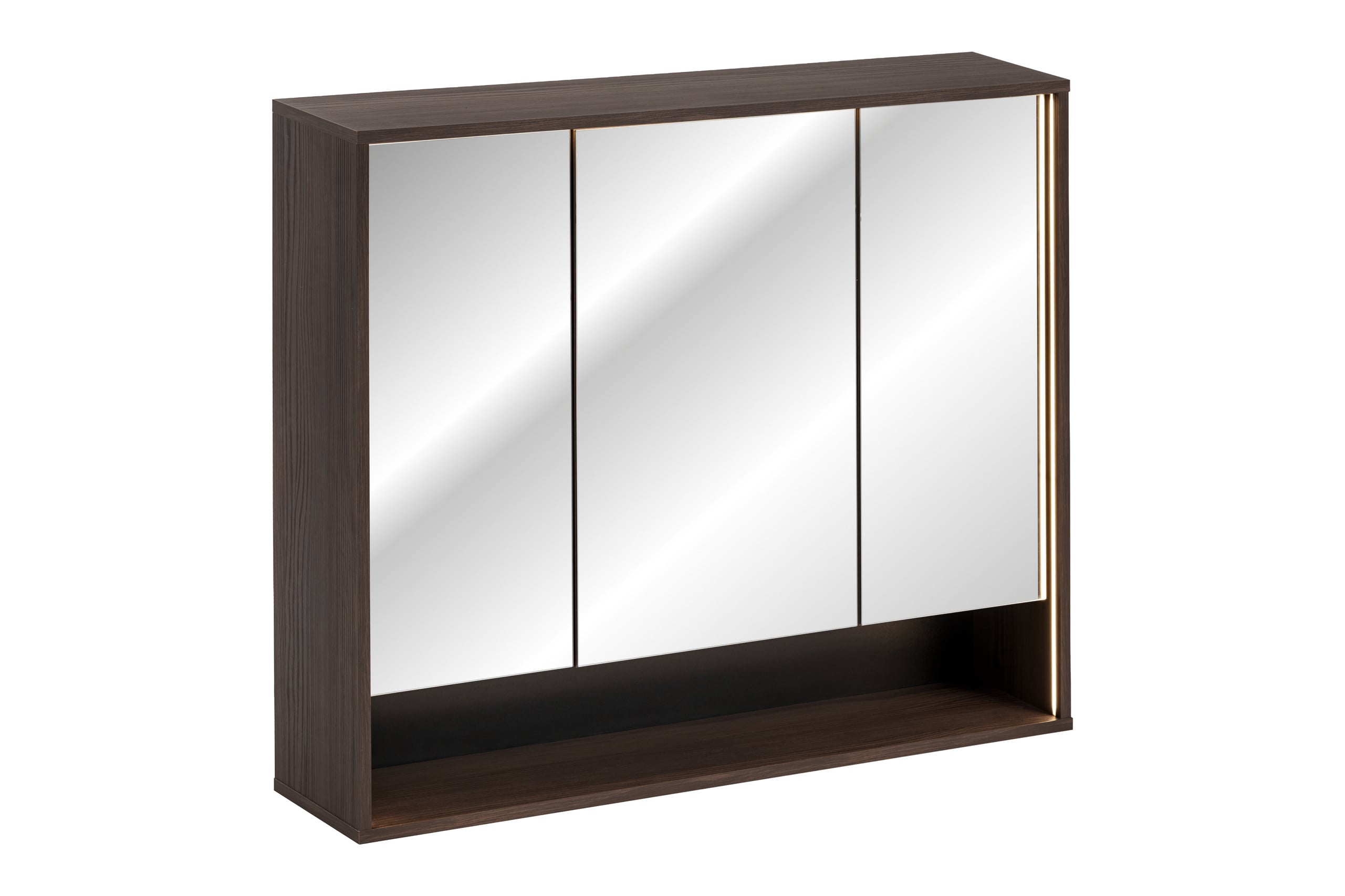 Comad Dorothy Ristretto dulap 100x20x85 cm cu oglinda stejar DOROTHY RISTRETTO 84-100-3D