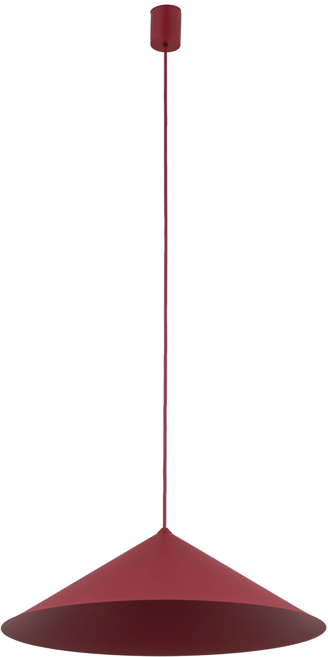 TK Lighting Lume XL lampă suspendată 1x11 W burgundia 11697