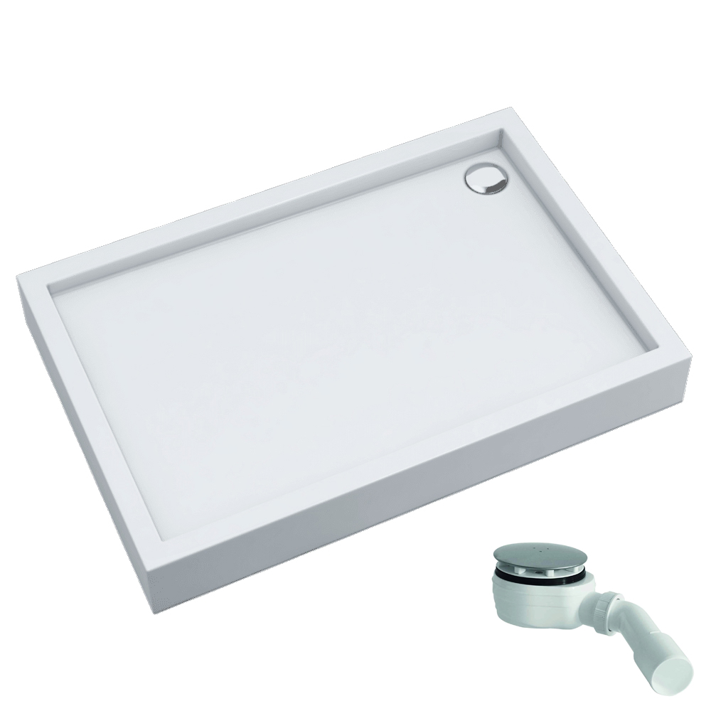 Schedline Favory Plus cădiță de duș dreptunghiulară 120x80 cm alb 3ST.F1P-80120