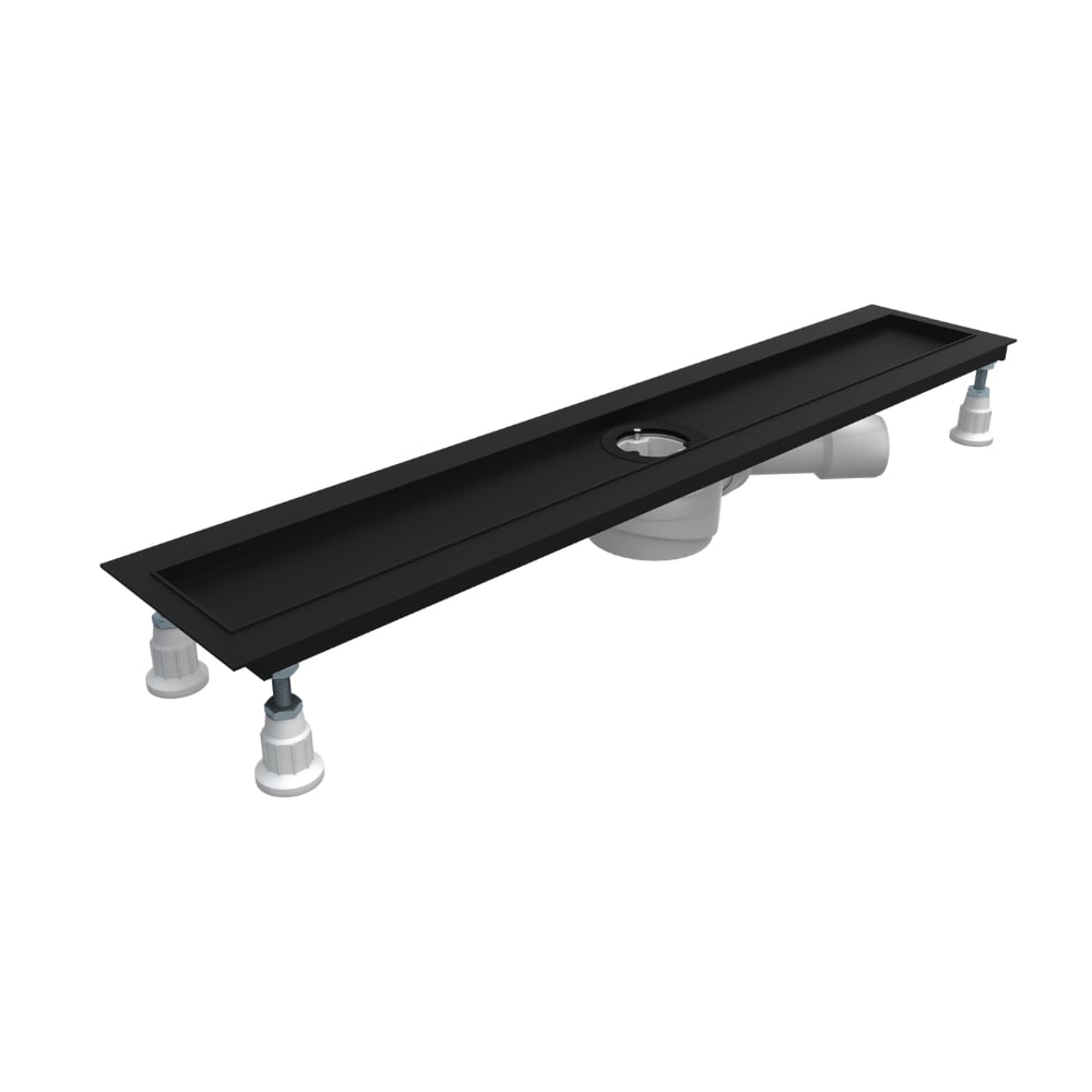 Schedline Regular Flow rigolă liniară 80 cm negru SOLBSN-80080C