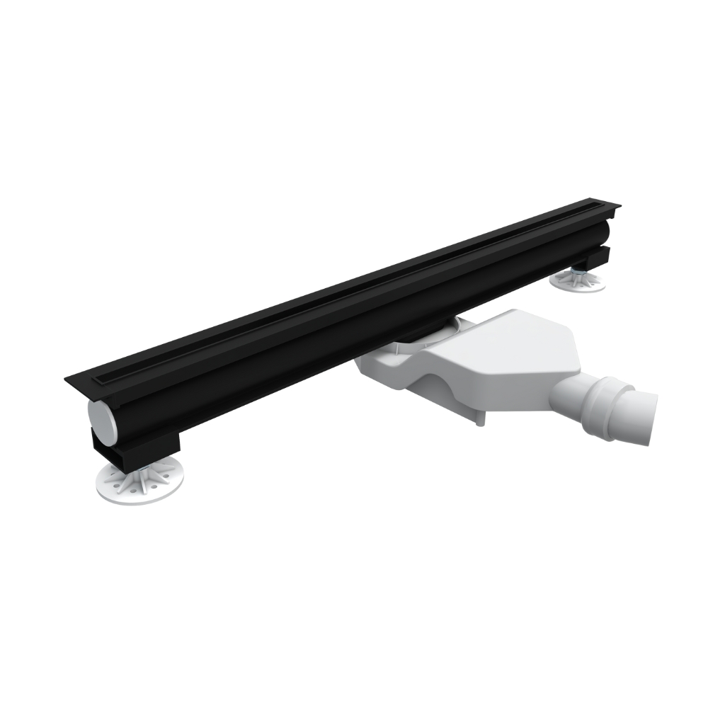 Schedline Thin Flow capac de scurgere liniară 60 cm negru SOLBV1-60012C