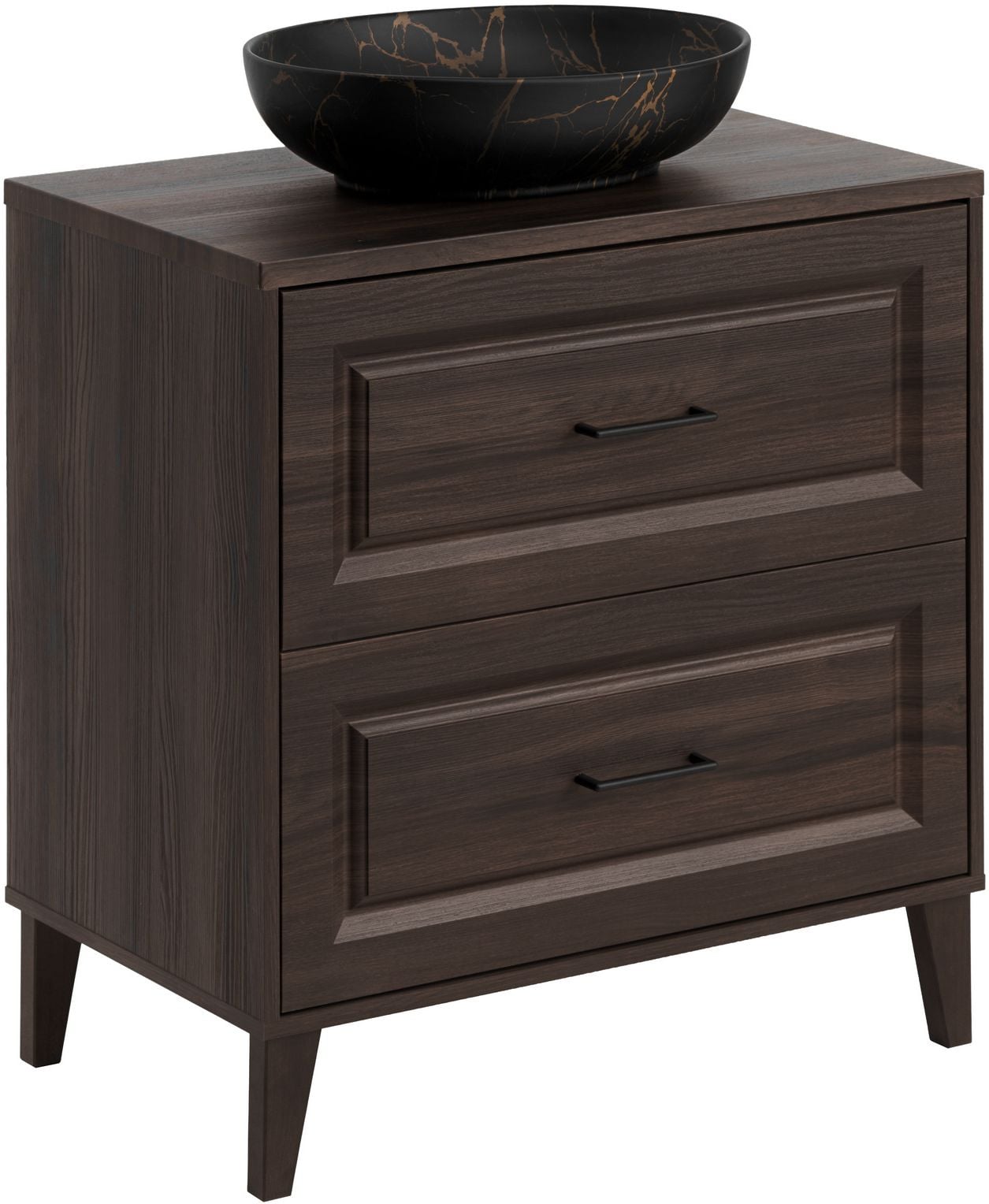 Set dulap Comad Dorothy Ristretto DOROTHY RISTRETTO 82-80-46-2S, lavoar Comad Mona UN-MONA-MB12, RISTRETTO 89-80-46 M