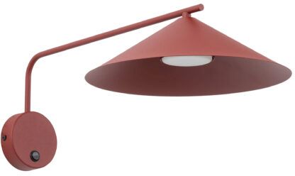 TK Lighting Lume M lampă de perete 1x11 W burgundia 11694