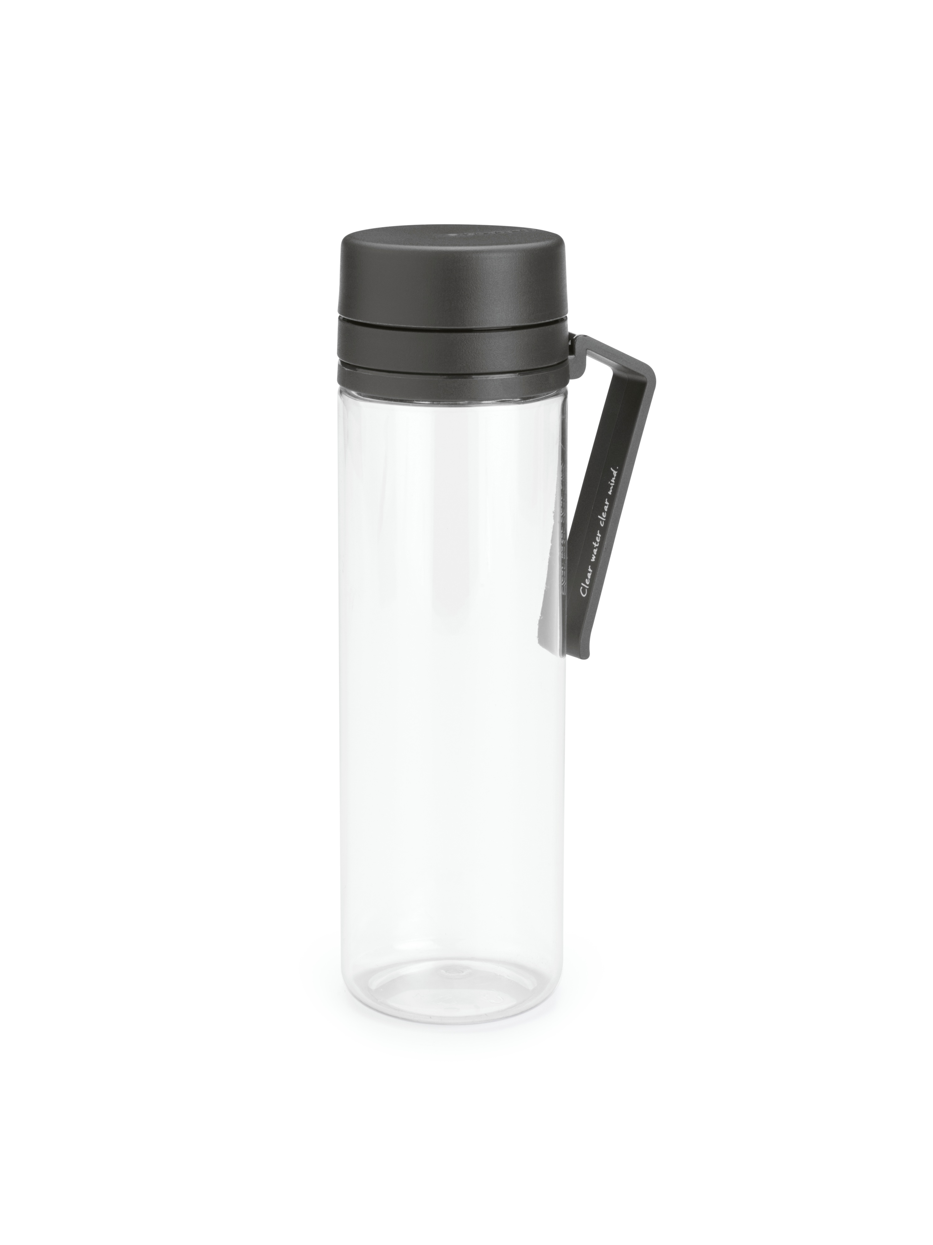 Brabantia Make & Take sticlă de apă 9x6x22 cm transparent-gri 148842