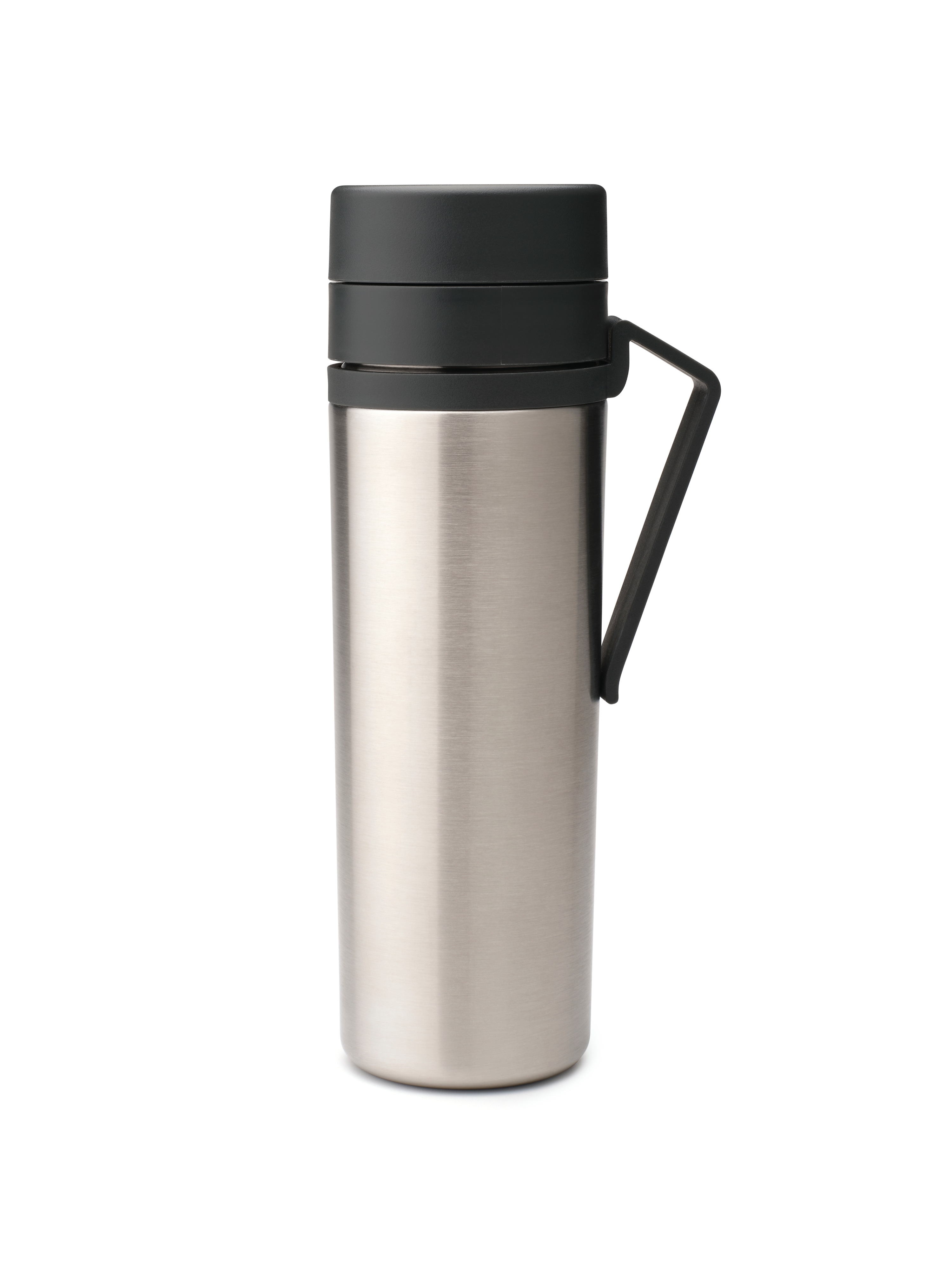 Brabantia Make & Take cana termică 10x7.1x22.6 cm gri-oțel 228643