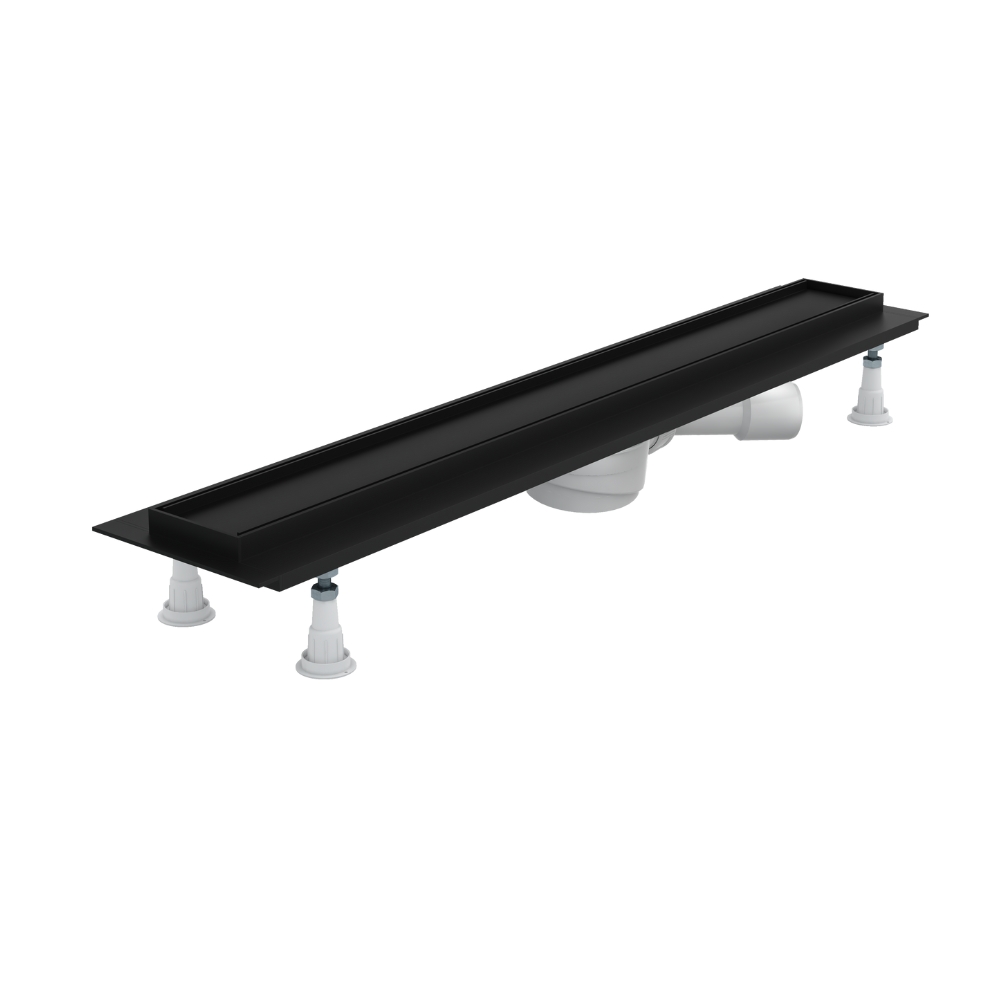 Schedline Regular Line rigolă liniară 90 cm negru SOLPLC-90080