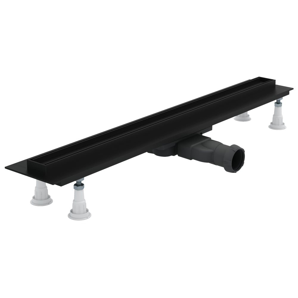 Schedline Slight Line Low Black rigolă liniară 70 cm negru SOLPLB-70035LOW