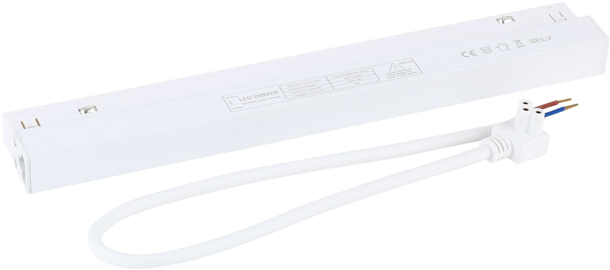 TK Lighting Magnetic Easy Line sursa de alimentare pe șină x W alb 18250