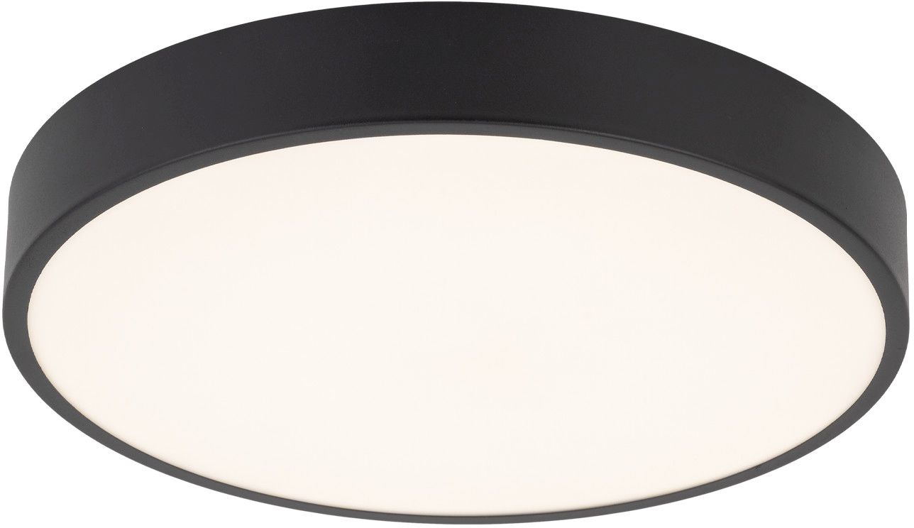TK Lighting Velis plafon 1x24 W alb-negru 18280