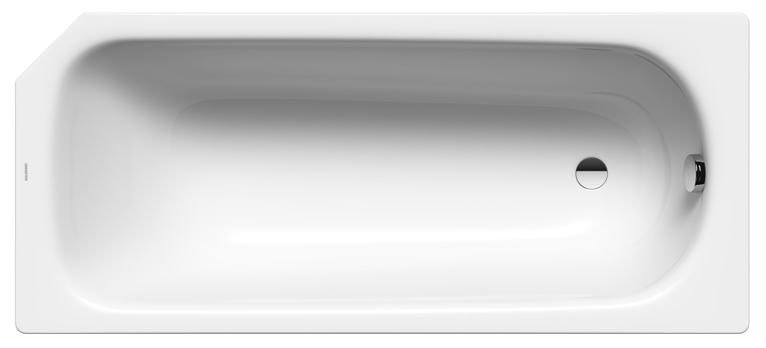 Kaldewei Saniform V1-V4 cada dreptunghiulară 160x70 cm alb 192200011001