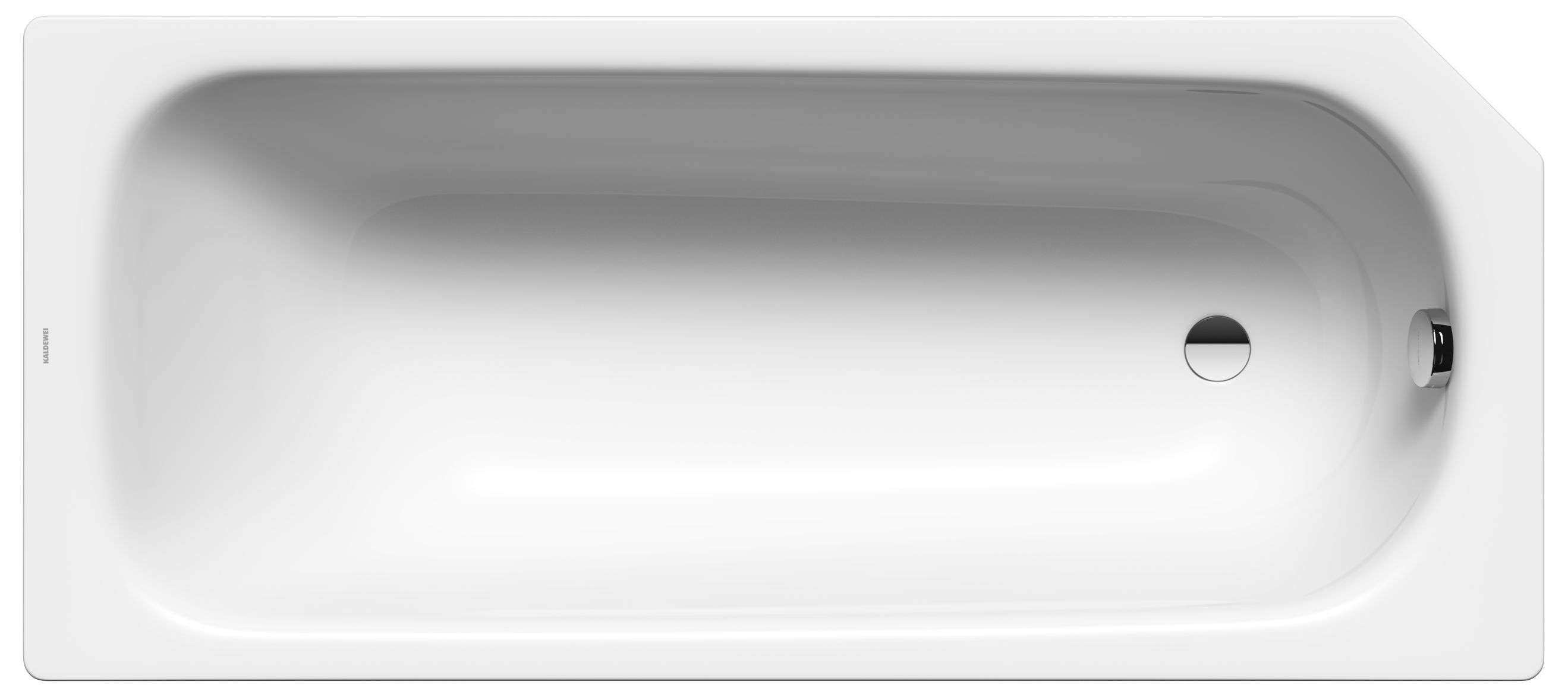 Kaldewei Saniform V1-V4 cada dreptunghiulară 160x70 cm alb 192300011001