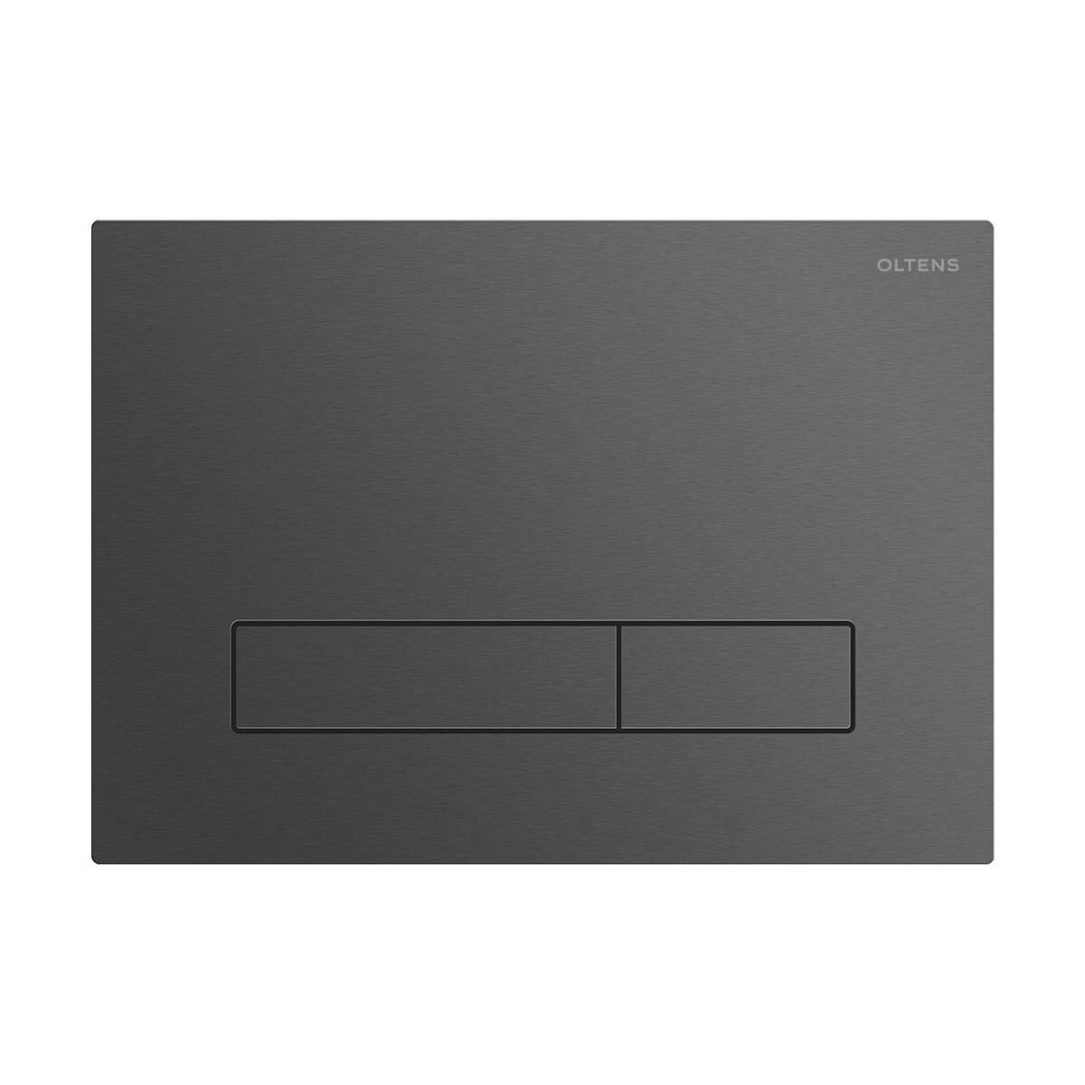 Oltens Torne SteelCore buton de spălare pentru WC grafit 57000400