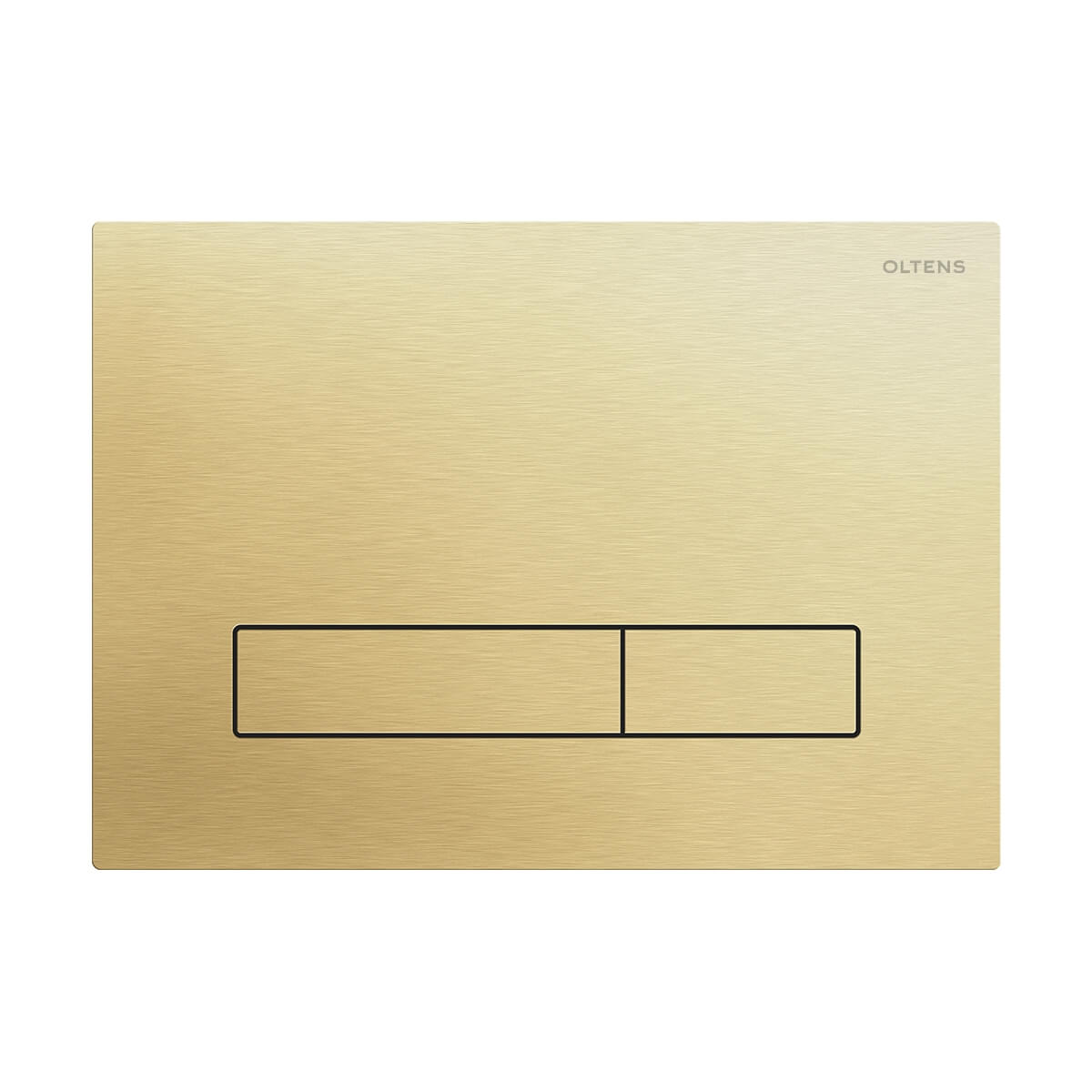 Oltens Torne SteelCore buton de spălare pentru WC auriu periat 57000810