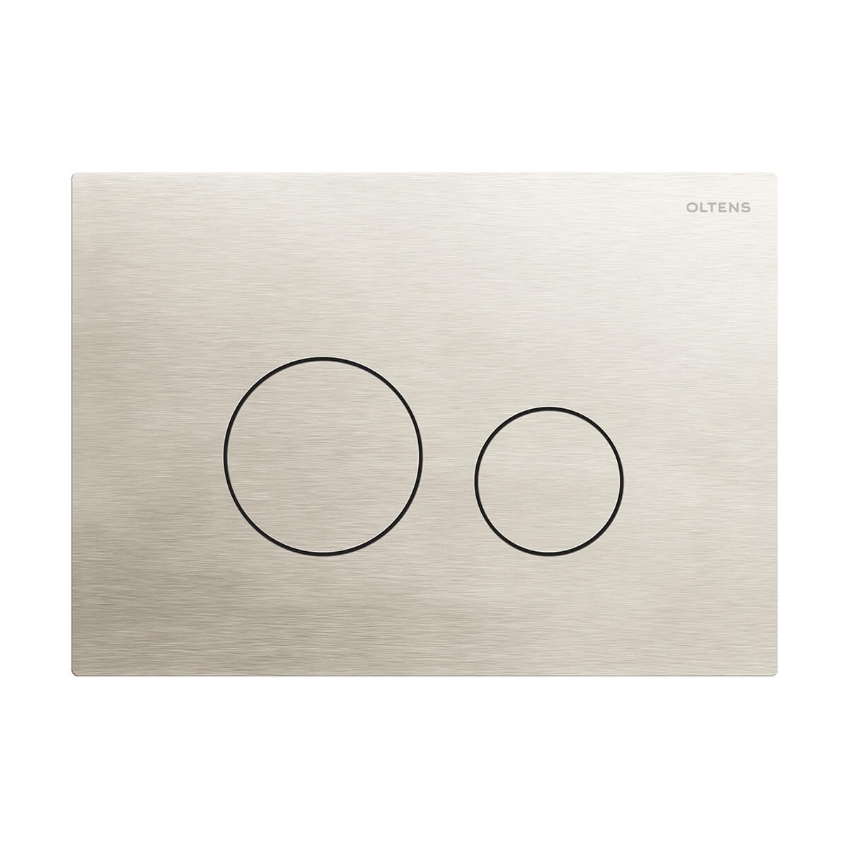 Oltens Lule SteelCore buton de spălare pentru WC nichel 57001910