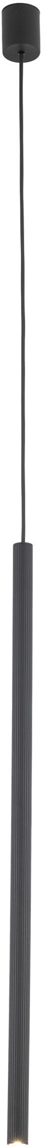 TK Lighting Ferro lampă suspendată 1x8 W negru 11422