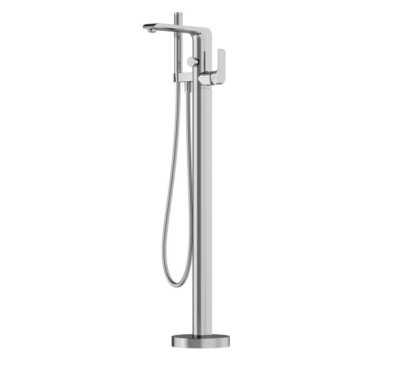 Ravak Flat baterie cadă-duș stativ crom X070440