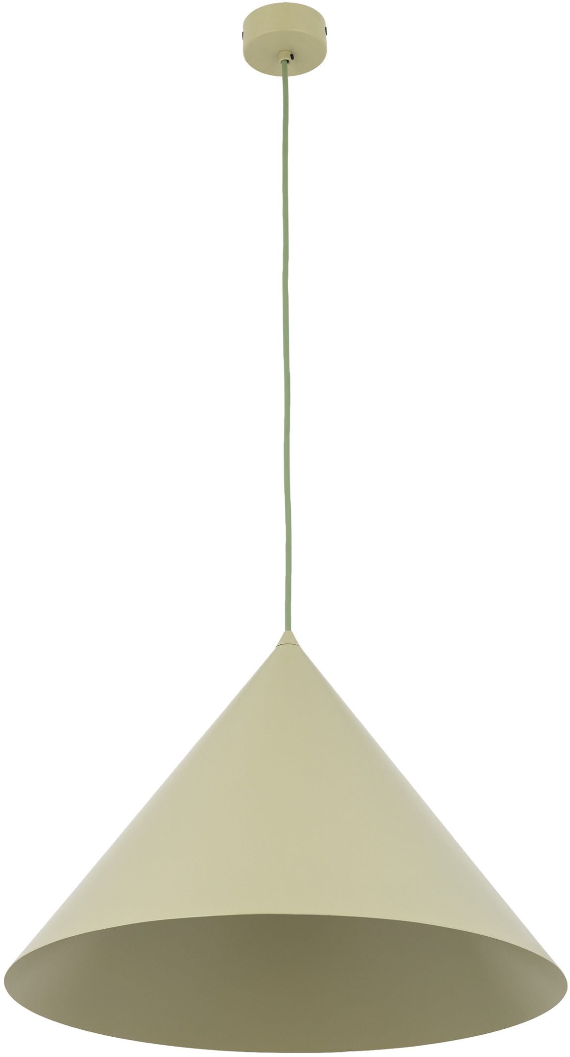 TK Lighting Cono lampă suspendată 1x15 W verde 11420