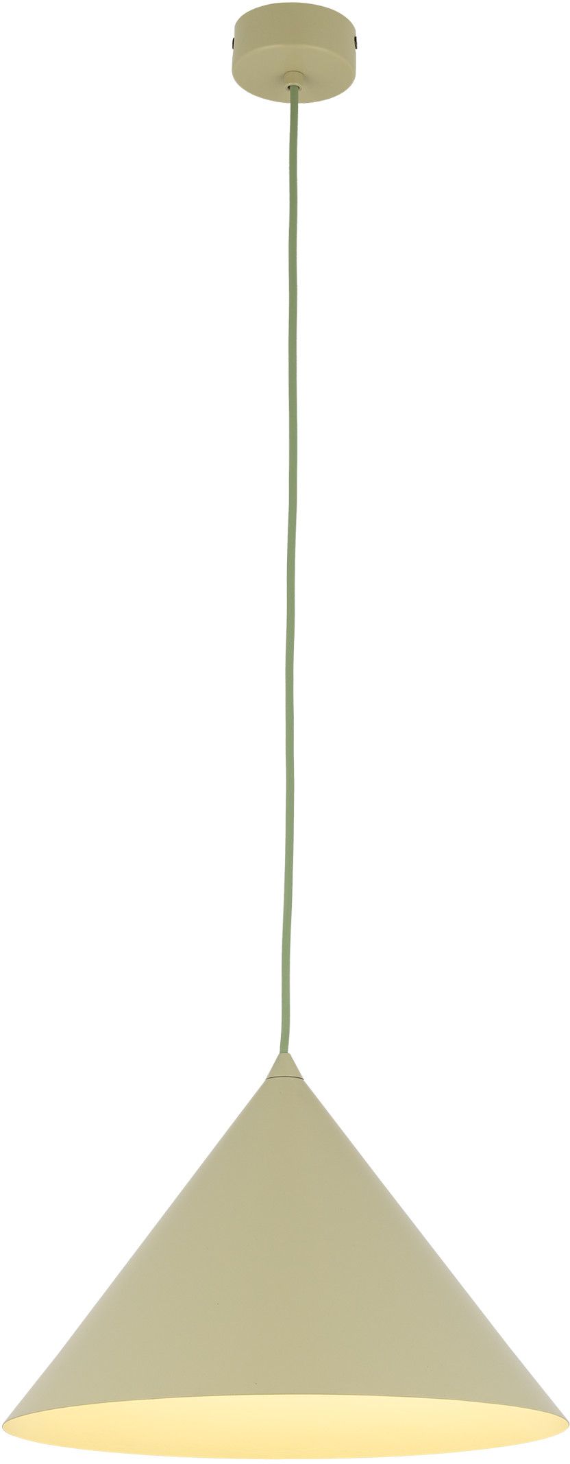 TK Lighting Cono lampă suspendată 1x15 W verde 11419