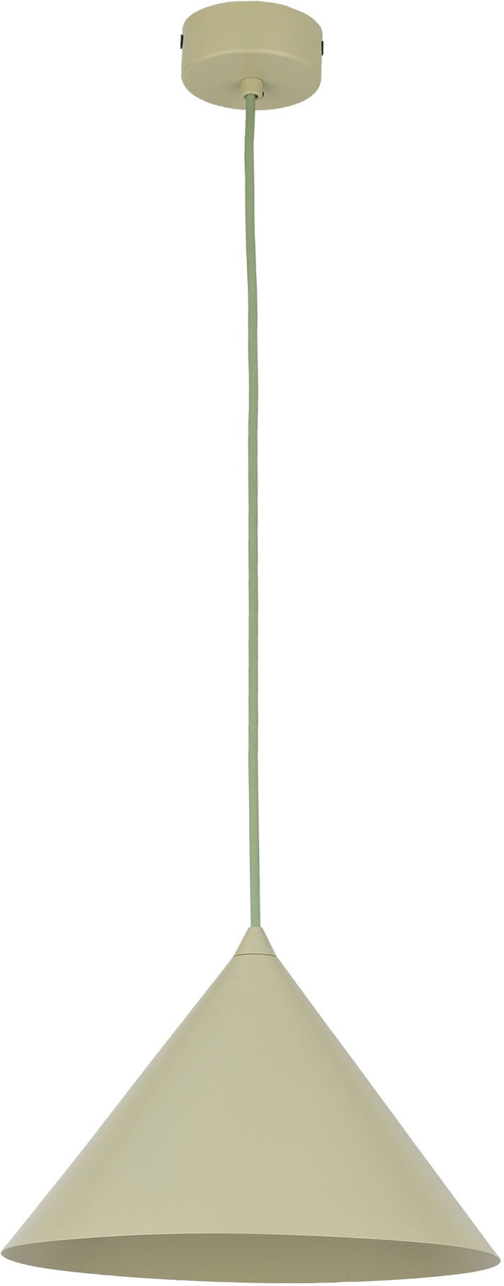 TK Lighting Cono lampă suspendată 1x15 W verde 11418