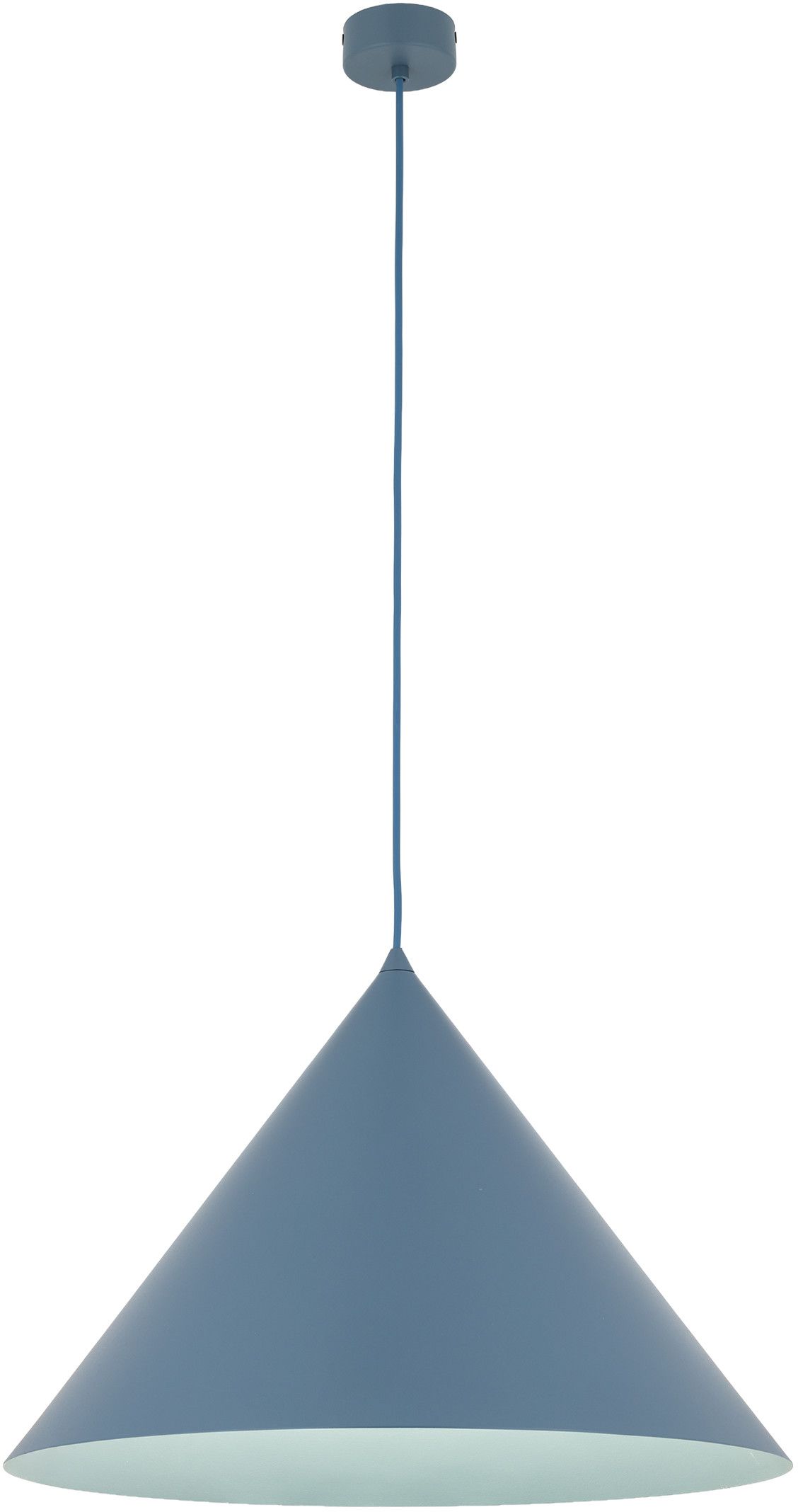 TK Lighting Cono lampă suspendată 1x15 W albastru 11416