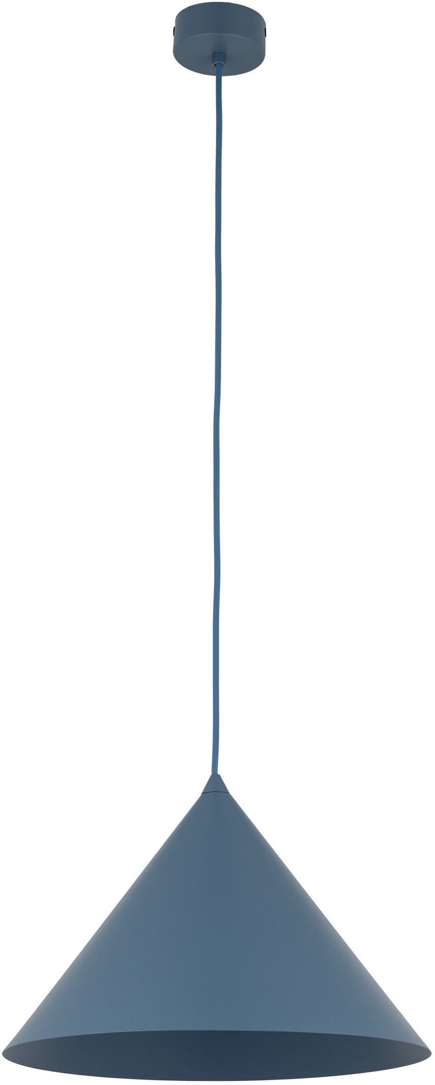 TK Lighting Cono lampă suspendată 1x15 W albastru 11415