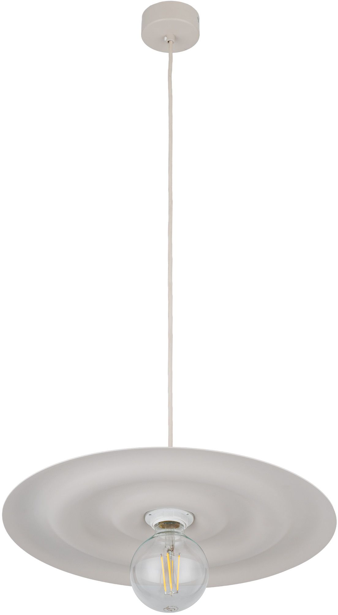 TK Lighting Onda lampă suspendată 1x15 W lapte 11407