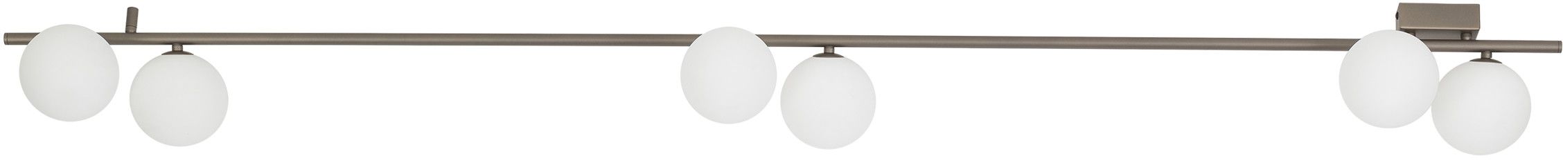 TK Lighting Imelo lampă de tavan 6x8 W maro 11332