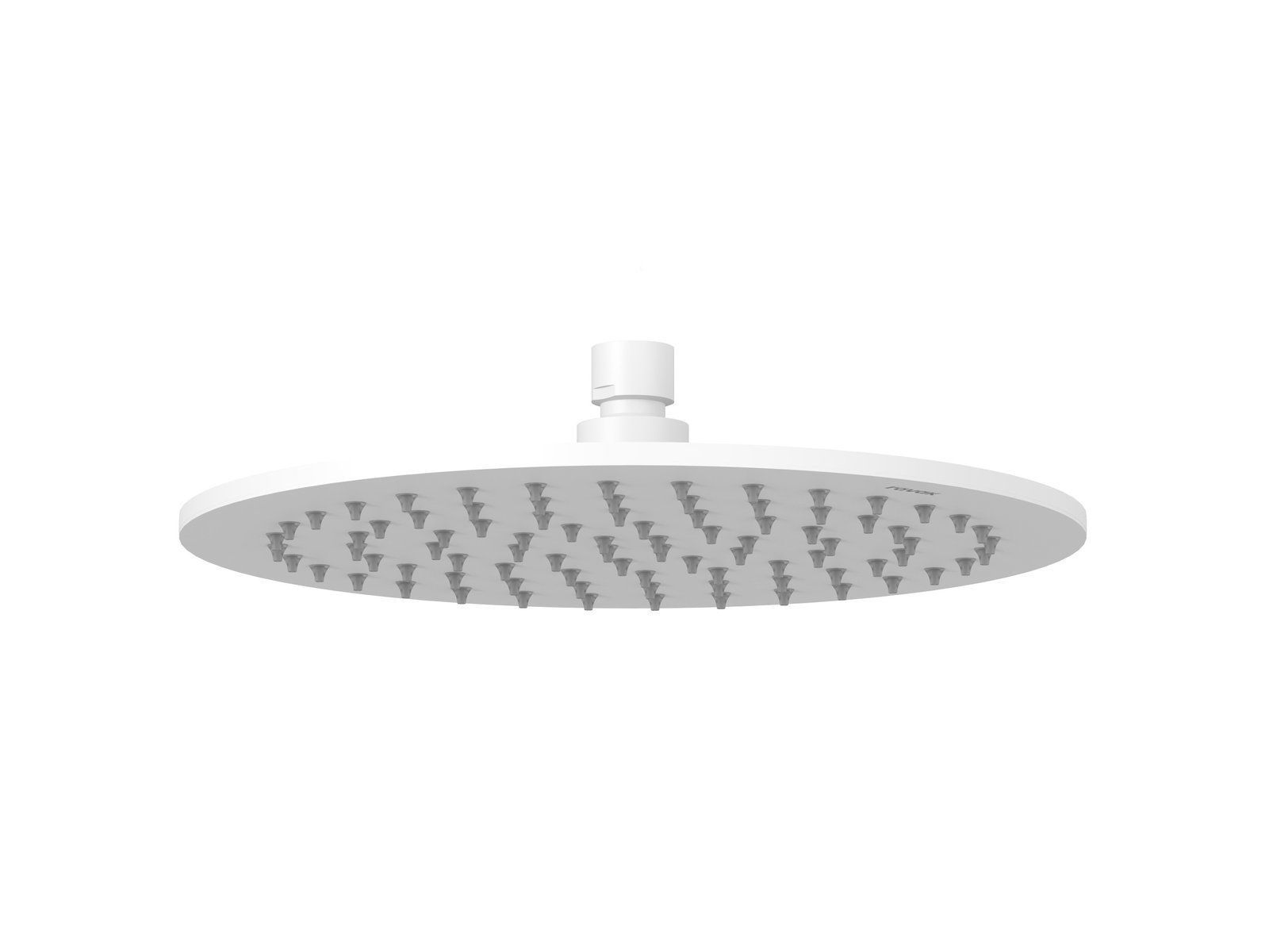 Ravak cap de duș 25x25 cm rotund alb X070519