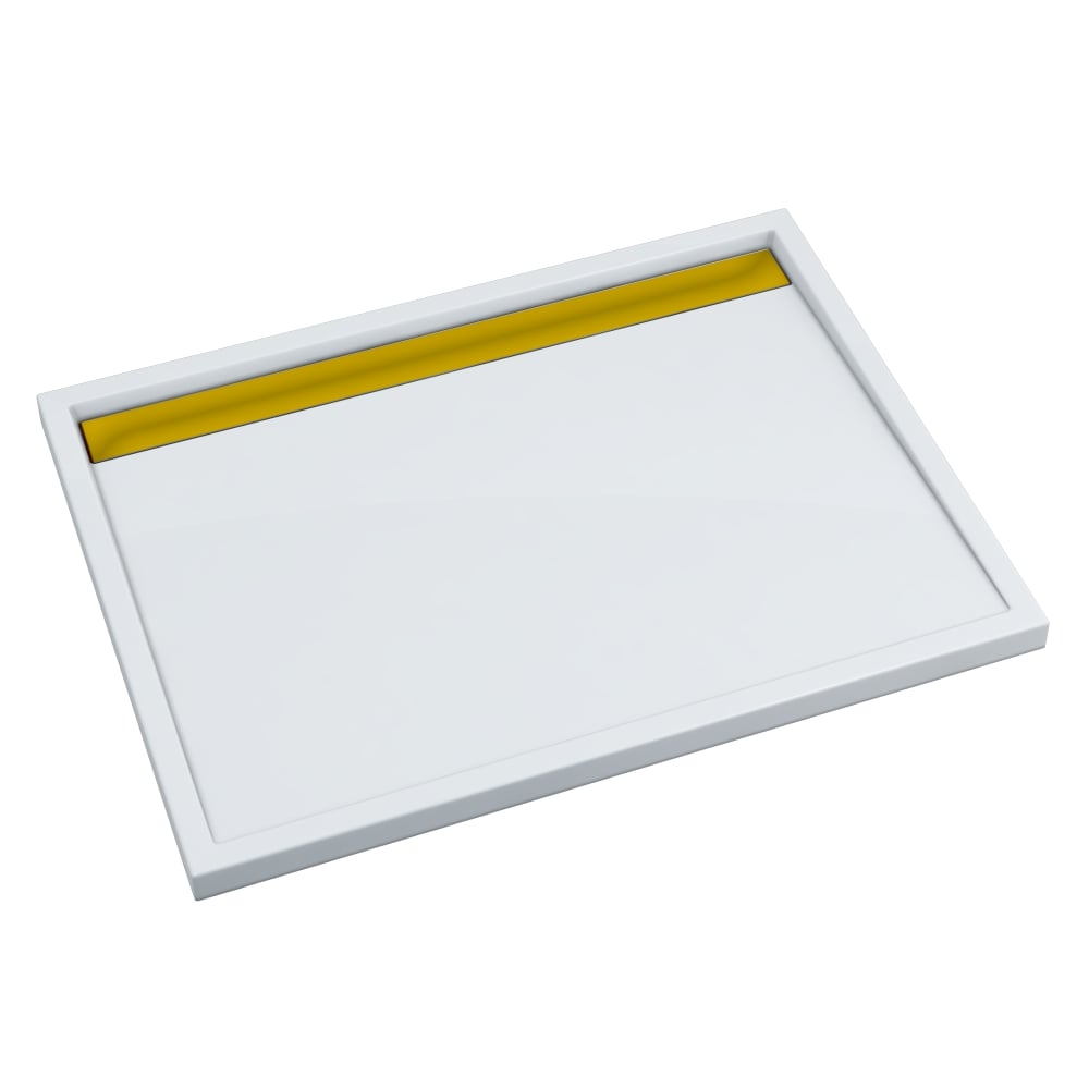 Schedpol Ajax G&W cădiță de duș dreptunghiulară 120x90 cm alb 3.4229-M/Z/G