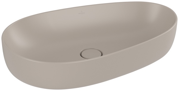Villeroy & Boch Antao lavoar 65x40 cm ovale de blat maro/bej mat 4A7465AM