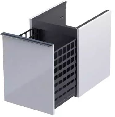 Oristo Etna dulap 40x45.5x50 cm laterala pe perete alb OR52-SN1S-40-1