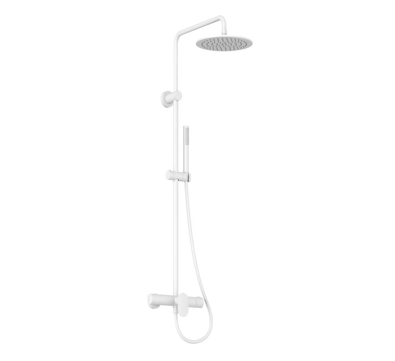 Ravak Spring set de duș perete cu duș de ploaie alb X070581