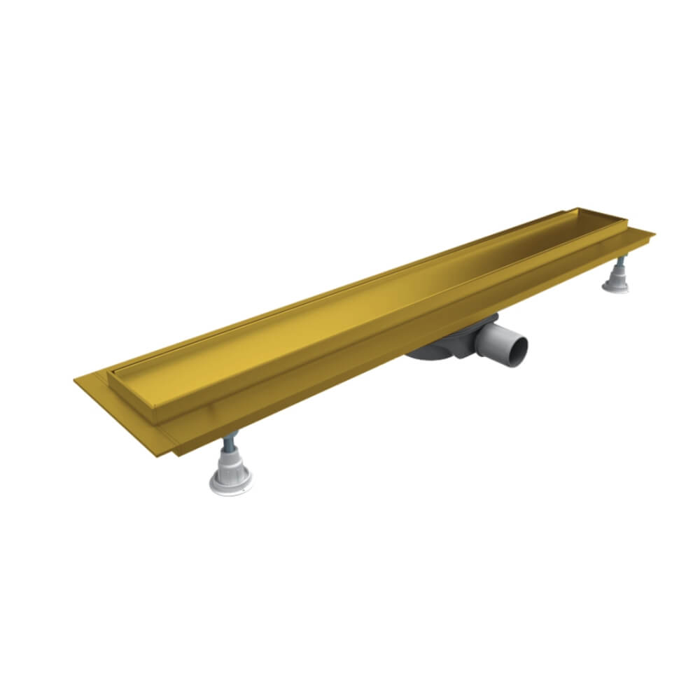 Schedpol Base-Low Gold - Gold Plate rigolă liniară 60 cm auriu OLP60/ZST-LOW