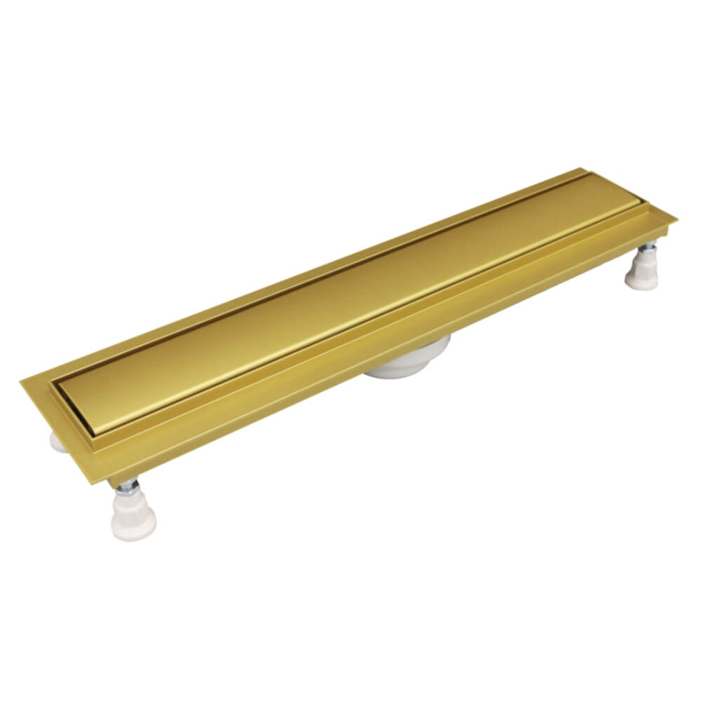 Schedpol Base-Low Gold - Gold Steel rigolă liniară 100 cm auriu OLSL100/ZST-LOW