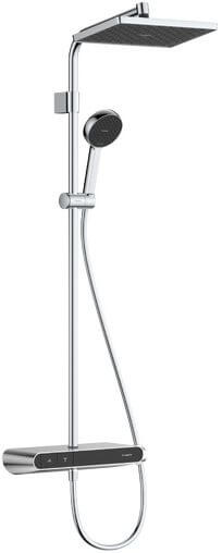 Hansgrohe Activera Q set de duș perete cu termostat cu duș de ploaie crom 28649000