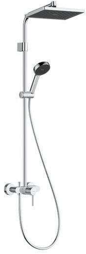 Hansgrohe Activera Q set de duș perete cu duș de ploaie crom 28747000
