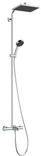 Hansgrohe Activera Q set de duș perete cu termostat cu duș de ploaie crom 28753000