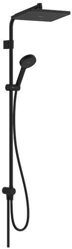 Hansgrohe Activera Q set de duș perete cu duș de ploaie negru 28757670