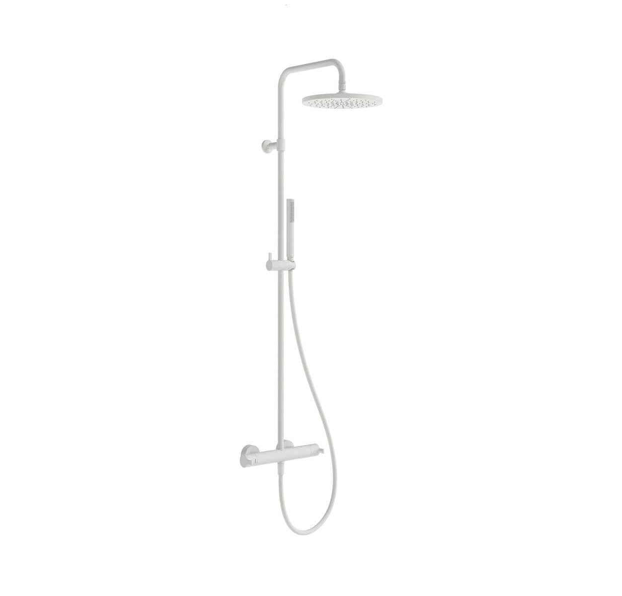Ravak Termo set de duș perete cu termostat cu duș de ploaie crom X070694