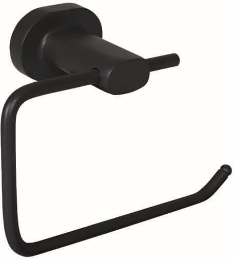 BISK Go suport pentru hârtie igienică negru 08624
