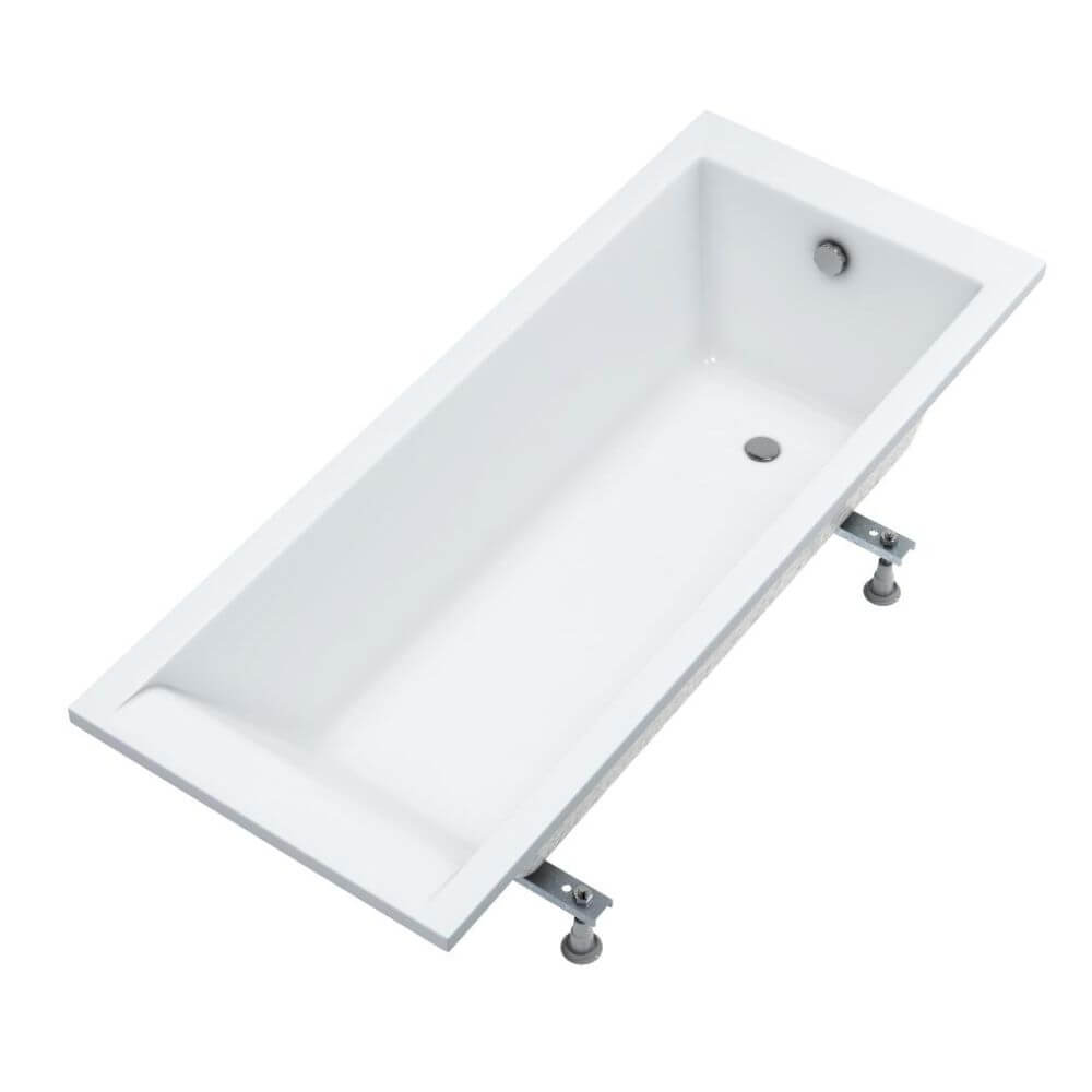 Schedpol Ferra Set cadă cu carcasă 160x70 cm alb 3.532/OULED/S