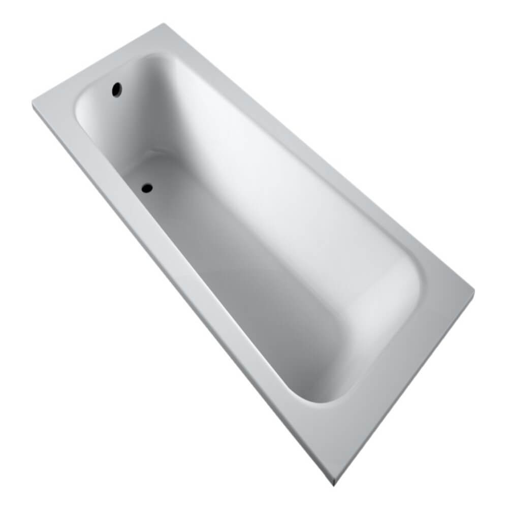Schedpol Promo SET cada dreptunghiulară 140x70 cm alb 3.556/S