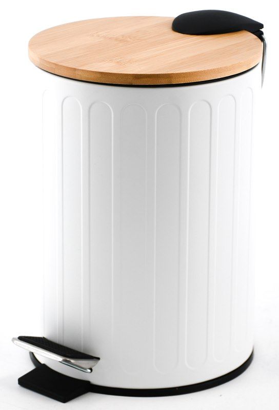 BISK Rado cos de gunoi 3 l alb 08422