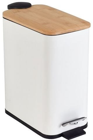 BISK Rado cos de gunoi 5 l alb 08424