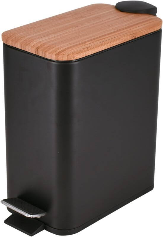 BISK Rado cos de gunoi 5 l negru 08423