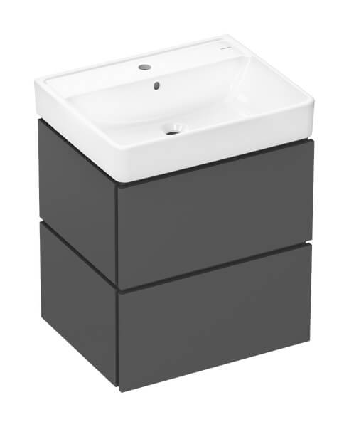 Hansgrohe Xilesa E lavoar cu dulap 60 cm gri 54396760