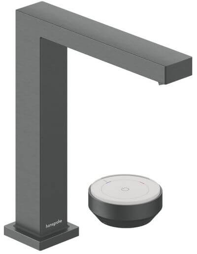 Hansgrohe Tecturis E baterie lavoar stativ negru 73053340