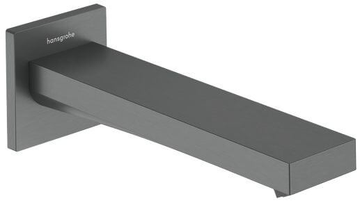 Hansgrohe Tecturis E pipă baterie de cadă negru 73410340