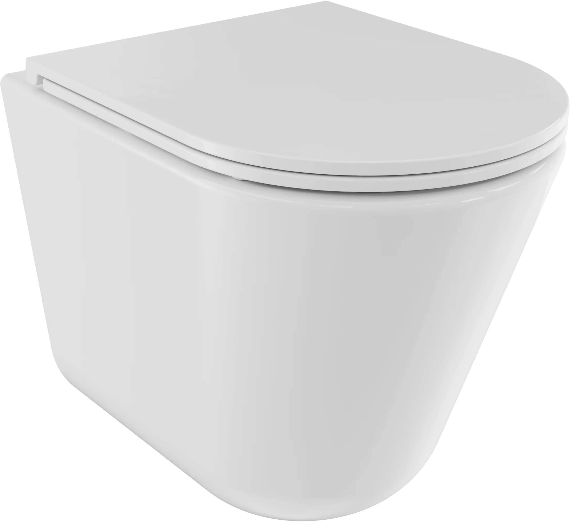 Besco Laax vas wc cu capac soft-close #ZLAE-B-DLB